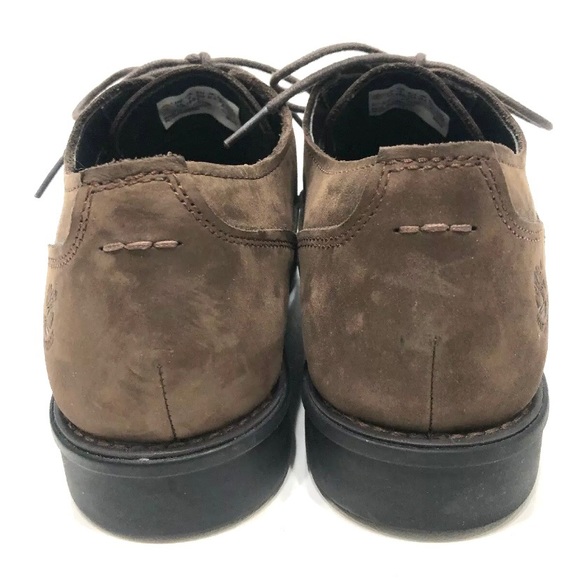 Timberland Waterproof Brown Leather Shoe Mens 9.5 - Picture 3 of 6